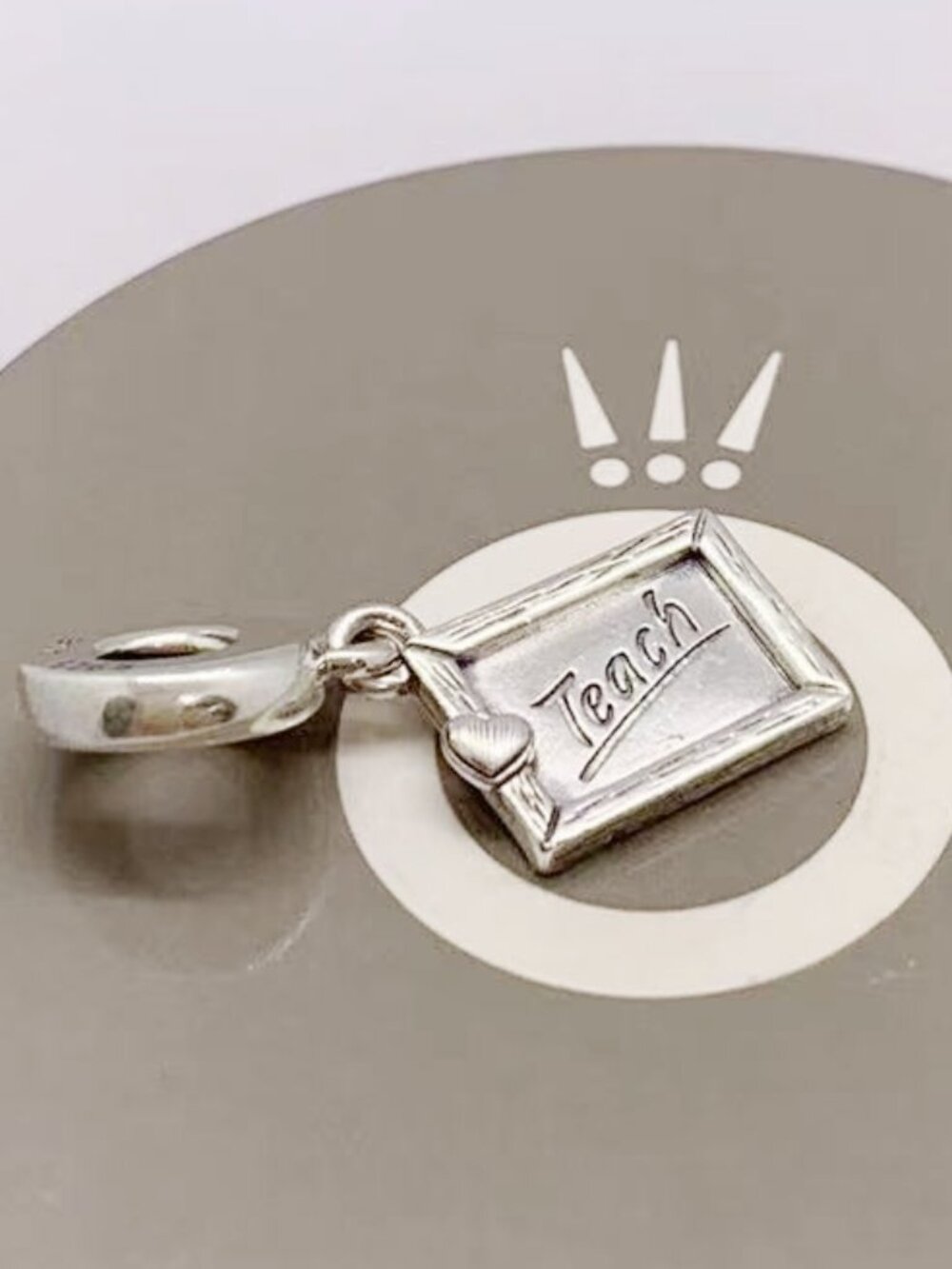 Pandora Chalkboard Dangle Charm